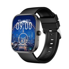 2025 Smart Watch 2.01" HD Display Waterproof Fitness Tracker Heart Rate Monitor