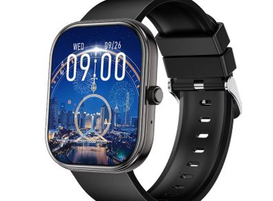 2025 Smart Watch 2.01" HD Display Waterproof Fitness Tracker Heart Rate Monitor