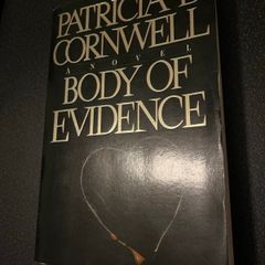 Patricia Cornwell Manuscript - Body of Evidence - SIGNED