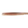 Professional Eyebrow Tweezers with Comb ingrown Hair Plucking Eyelashes Extension Tweezers Personal Grooming Instruments Stainless Steel from Real Edge (Copper) Image 3