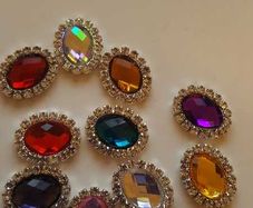 Rhinestone Buttons