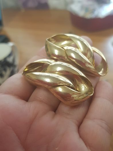 Heavy vintage earrings
