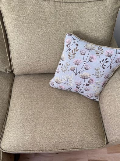 L - shaped four seater soda