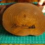 Handcrafted Personalised Wooden Clock  Unique Memory Gift Image 8