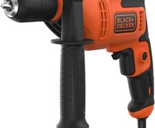 New Sale | Black+decker 500 W Hammer Drill Power Tool With Side Handle , Beh200-gb