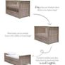 Mamas and Papas Cot bed Image 4