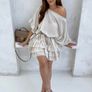 Cream dress Image 5