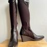 Marco Moreo tall sock boots 39.5/6.5 Image 2