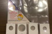 Coin Flips Mylars Holders and 4 Album Pages for Storing Them Only Few Available Sealed Brand New
