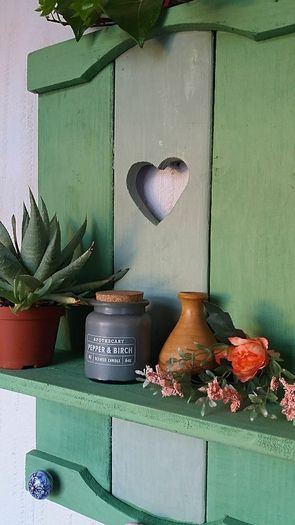 NEW :Rustic Floating Shelf / Coat & Hat Rack