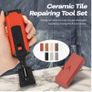 BRAND NEW Laminate Repairing Kit Ceramic Tile Repairing Tool Set Wax System Floor Worktop Sturdy Casing Chips Scratches Mending Tool Image 3