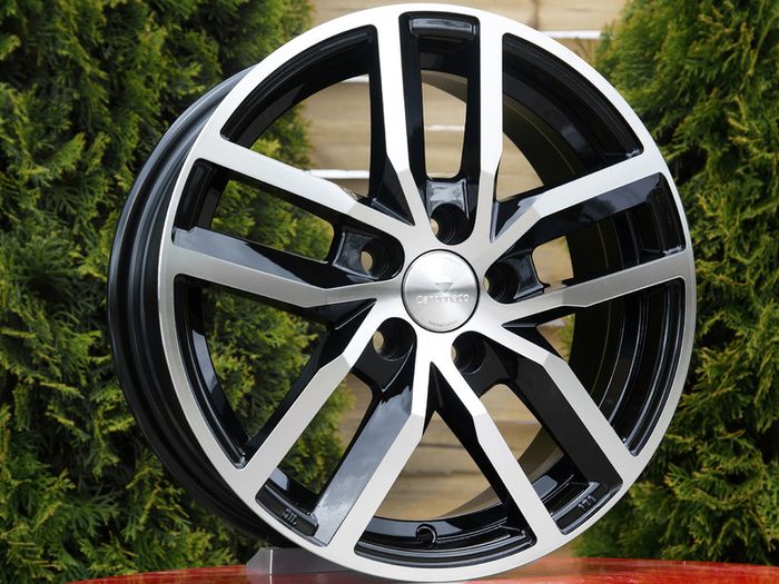 15" Black Gloss Wheels Audi Seat Skoda Vw 5x100