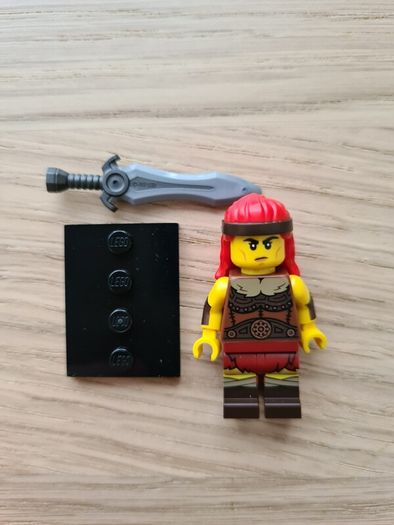 lego fierce barbarian, collectible series 25
