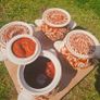 Oven clay pots with lids bakeware Image 2