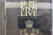 Simple Minds - Live In The City Of Light 2 x CD (1987) Slim Case Reissue Synth-pop, Pop Rock EX+
