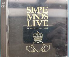 Simple Minds - Live In The City Of Light 2 x CD (1987) Slim Case Reissue Synth-pop, Pop Rock EX+