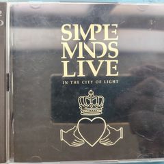 Simple Minds - Live In The City Of Light 2 x CD (1987) Slim Case Reissue Synth-pop, Pop Rock EX+