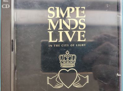 Simple Minds - Live In The City Of Light 2 x CD (1987) Slim Case Reissue Synth-pop, Pop Rock EX+