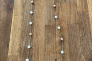 Guess 3 piece rose gold and white jewellery set.l