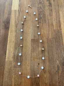 Guess 3 piece rose gold and white jewellery set.l