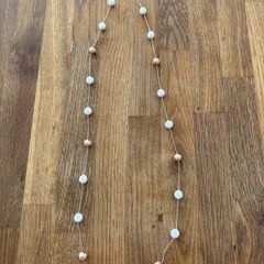 Guess 3 piece rose gold and white jewellery set.l