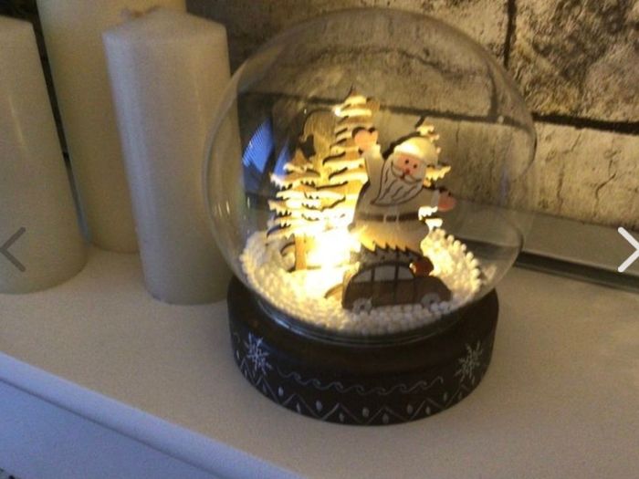 Light Up Christmas Globe