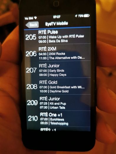 Elgato EyeTV Mobile for iPhone, iPad, iPod.