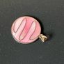 Vintage Sterling Silver MOP Pendant Image 2