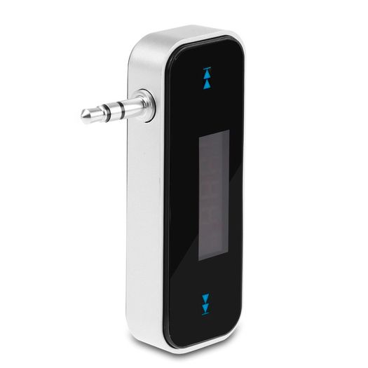 Wireless Adapter 3.5mm Transmitter Music Audio LCD Display Handsfree for iPhone iPod Samsung Car Mobile Phone MP3 Player Tablet