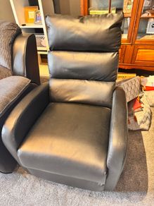 leather recliner