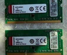 Kingston DDR3 2x 4GB SODIMM Memory