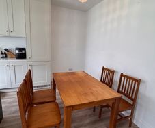 Solid Wood Dining Table and 4 Chairs