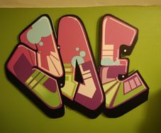 'ZOE' Bedroom Wall Sign