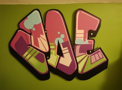 'ZOE' Bedroom Wall Sign