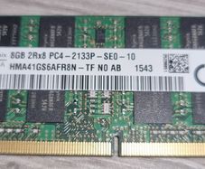 1x ram 8gb ddr4