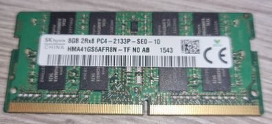 1x ram 8gb ddr4
