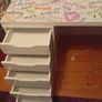 Desk and set of five drawers Image 3