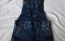 3-4years, Bnwot Fatface Denim Girls Pinafore