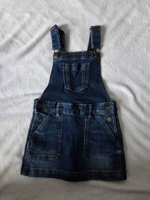 3-4years, Bnwot Fatface Denim Girls Pinafore