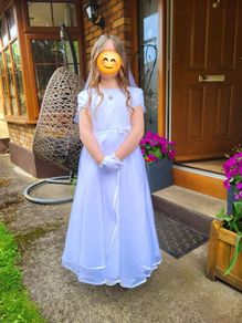 Holy Communion dress + veil
