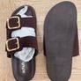 Brown Birkenstock style sandal Image 3