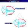 NEW SALE | Neon OPEN Sign, LED Neon Light Sign USB Powered 40x28CM Decorative Bar Open Sign for Home Bar Store Party Decor, Brightness Adjustable Image 4