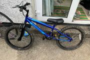 20" thunderbolt blue kids bike