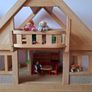 Plan Toys Wooden Dollhouse Image 4