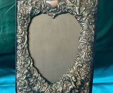 Vintage Fine Sterling Silver Photo Frame