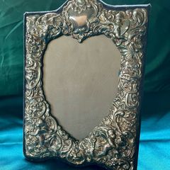 Vintage Fine Sterling Silver Photo Frame