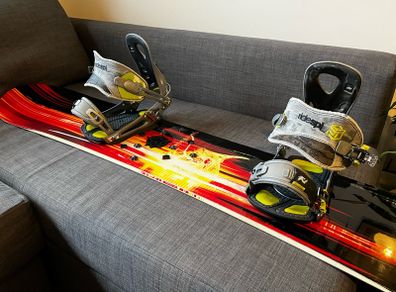 Snowboard (K2 Nemesis)+ Ride SPI bindings
