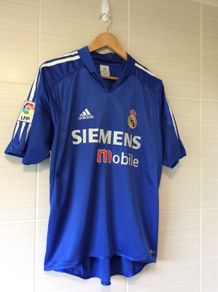 Real Madrid Jersey. Official Adidas Mens Third Jersey Season 2004-2005. Original From The Time. Not A Modern Day Remake.