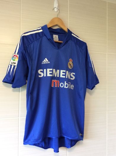 Real Madrid Jersey. Official Adidas Mens Third Jersey Season 2004-2005. Original From The Time. Not A Modern Day Remake.