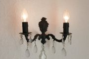vintage French wall candle sconces